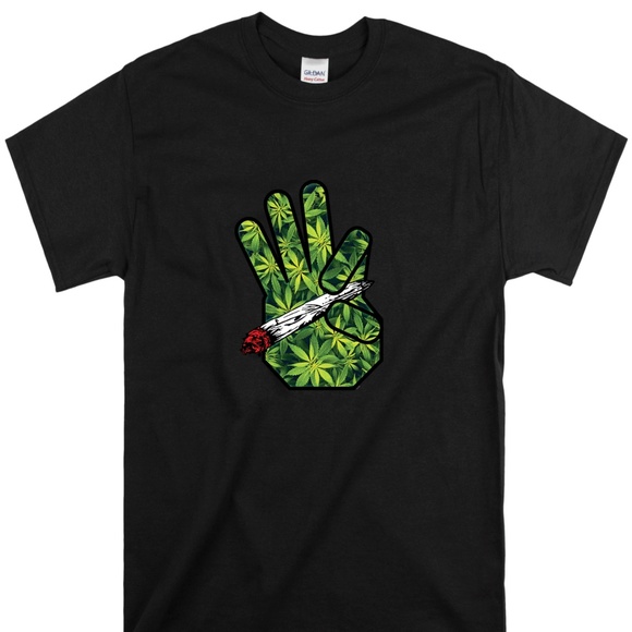 Hand Holding Joint TShirt - Picture 1 of 1